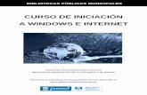 CURSO DE INICIACIÓN A WINDOWS E INTERNET