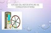 Motor stirling de combustion externa