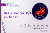 Helicobacter pylori en Niños