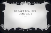 Didáctica del lenguaje