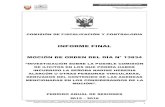 Caso AGENDAS DE NADINE HEREDIA informe final comisión de fiscalización CGR