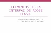Elementos de la interfaz de adobe flash