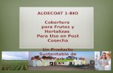 ALOECOAT 1-BIO COMPARACION DE COSTOS Y FUNCIONES DE PRODUCTO  EN FOOD SAFETY