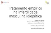 Tratamento empírico na infertilidade masculina idiopática