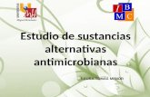 Estudio de sustancias antimicrobianas
