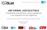 Argentina: Coyuntura económica, nuevo gobierno y su impacto en los ingresos