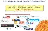 La web 2.0 y el e learning