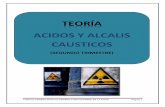 ÁCIDOS Y ÁLCALIS CÁUSTICOS (TEORÍA)