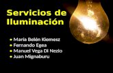 Servicios de iluminacion