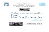 Trabajo de construcción, parte I: identificación de las obras.ict.