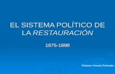 Hª españa tema 03 sistema politico restauracion_español