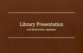 Library Presentation