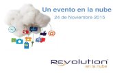 2do webinar Revolution "Un evento en la nube" - Noviembre 2015