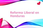 Reforma liberal en honduras