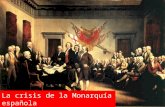 3º Civilización U3º VA: La crisis de la monarquía española