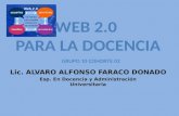 Taller slideshare web 2.0 by alvaro faraco