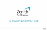 Informe: la televisión que vivimos 2 T 2016