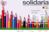 Solidaria: Jornada de apoyo a los hermanamientos escolares Zaragoza-Bolivia