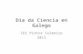 Día da ciencia en galego.2015