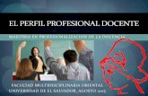 Perfil Profesional Docente