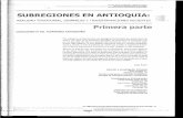 Subregiones en Antioquia. Realidad territorial, dinámicas y transformaciones recientes (2007) (primera parte)