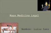 Mapa medicina legal diversos temas luisa