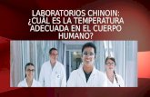 Chinoi ¿Cuál es la temperatura adecuada en el cuerpo humano?