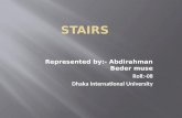 Stairs presentation