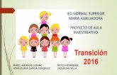Proy inves transición - 2016