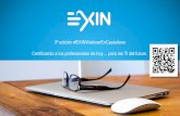 4º Webinar - 3ª Ed. EXIN en Castellano: Profesionalización de los Data Centers: Competencias y habilidades indispensables