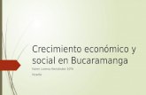 crecimiento económico y social en bucaramanga