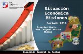 El PBG de Misiones fue de 377.043.966.661 pesos en 2016