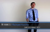 Michael Kocha - Professional Persona Presentation