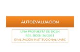 Autoevaluación Universidad Nacional de Río Cuarto
