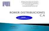 Romer distribuiciones carlina romero