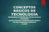 CONCEPTOS BASICOS DE TECNOLOGIA