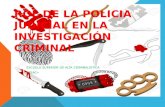 Policia judicial    metodologia de la investigacion criminal