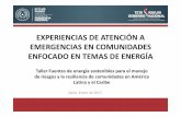 Ecuador | Jan-17 | Presentación emergencias y energías renovables