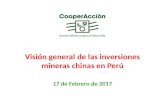 Empresas mineras chinas en Perú