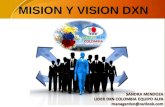 GANODERMA LUCIDUM-DXN COLOMBIA EQUIPO ALFA-Mision y vision dxn