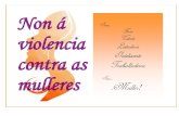 Non violencia contra as mulleres