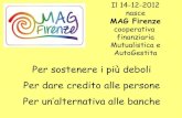 Presentazione MAG Firenze