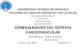 Generalidades de cardiovascular.