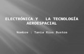 Electrónica y tecnologia aeroespacial