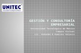 Gestión y consultoría empresarial semana 5