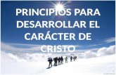 CARÁCTER DE CRISTO 1