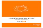 Adiptel - Guía Rapida de Configuración de una linea SIP en un Grandstream GXV3275