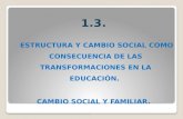 Tema 1.3 Estructura y cambio social. Natalia Simón