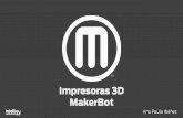 Como funciona una impresora en 3D Makerbot