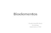 Biología bioelementos